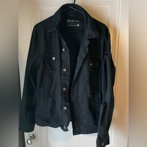 Distressed Jean Jacket